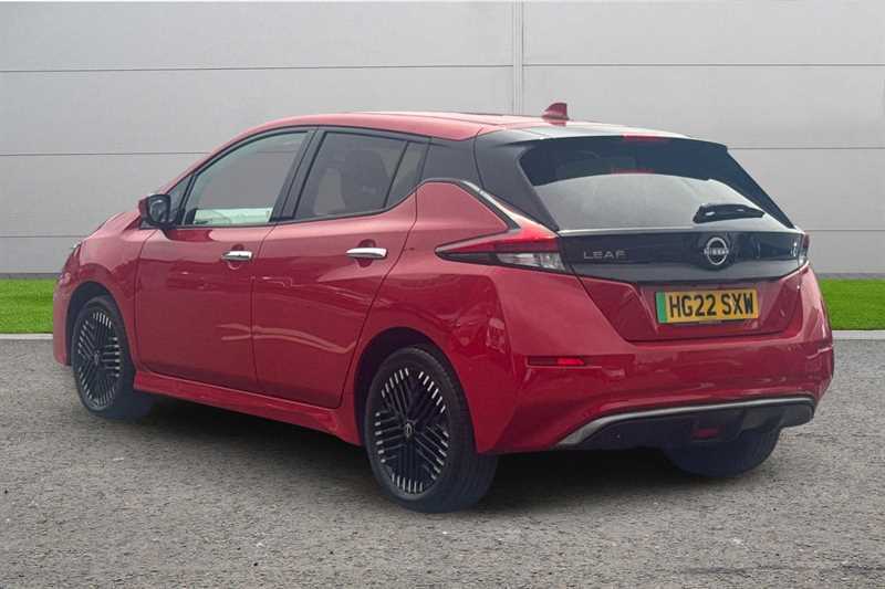 Nissan Leaf 160Kw E Tekna 59Kwh HG22SXW Red #3