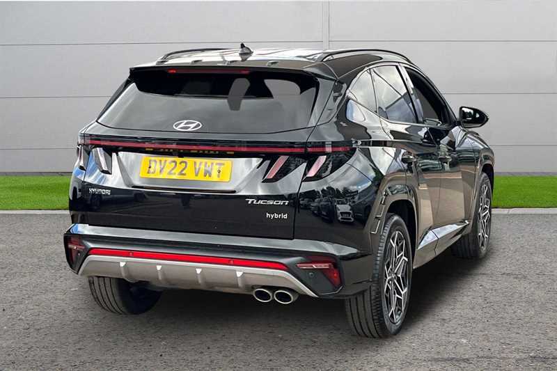 Hyundai Tucson 1.6 Tgdi Hybrid 230 N Line 2Wd DV22VWT Black #3