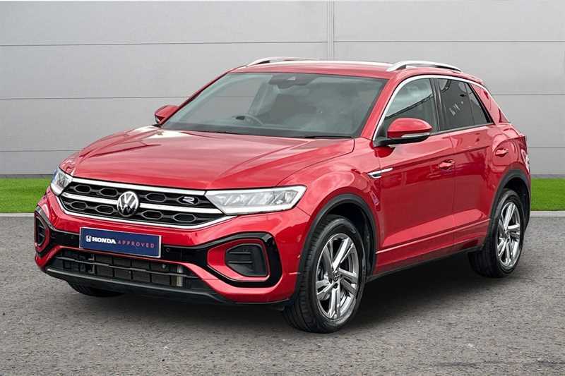 Volkswagen T-Roc 1.5 Tsi R-line Dsg Red