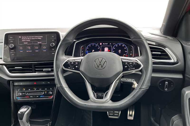Volkswagen T-Roc 1.5 Tsi R-line Dsg YS72BVM Red #4