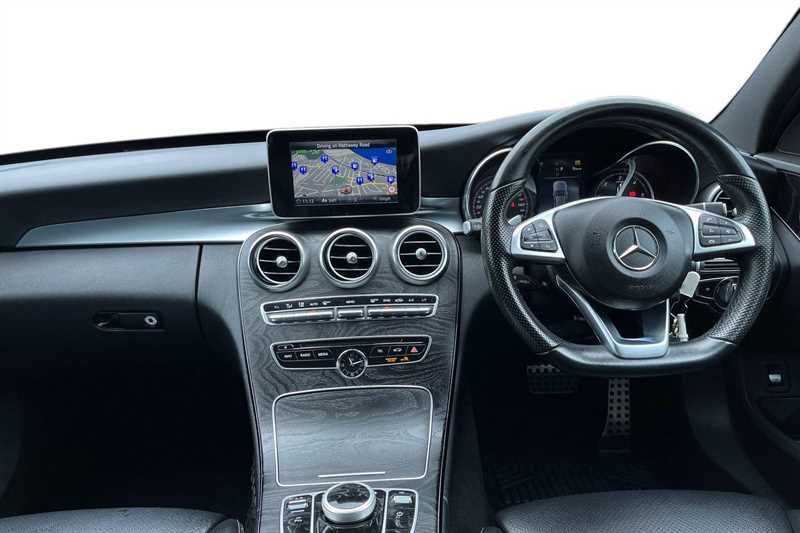Mercedes-Benz C Class C220d 4Matic Nightfall Edition GX19OOU Black #4