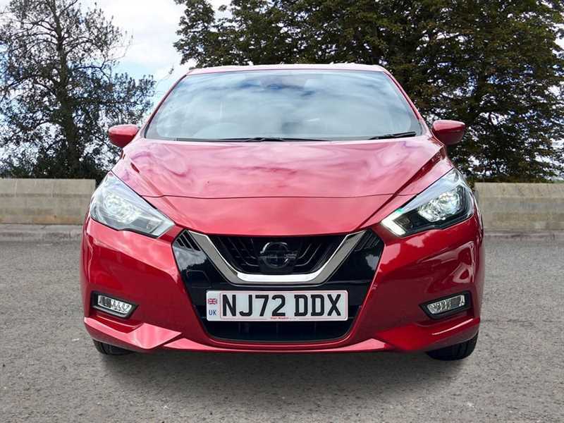 Nissan Micra 1.0 Ig-t 92 Tekna NJ72DDX Red #5