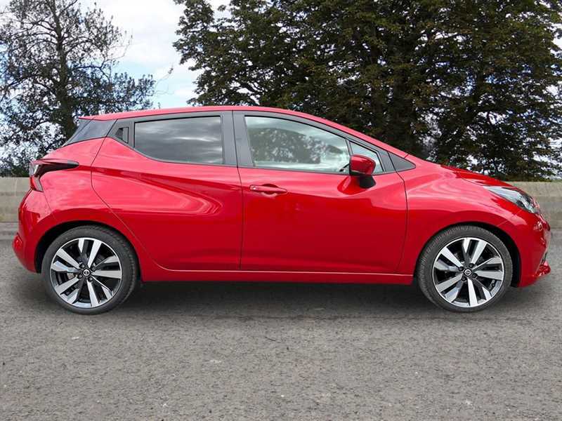 Nissan Micra 1.0 Ig-t 92 Tekna NJ72DDX Red #3