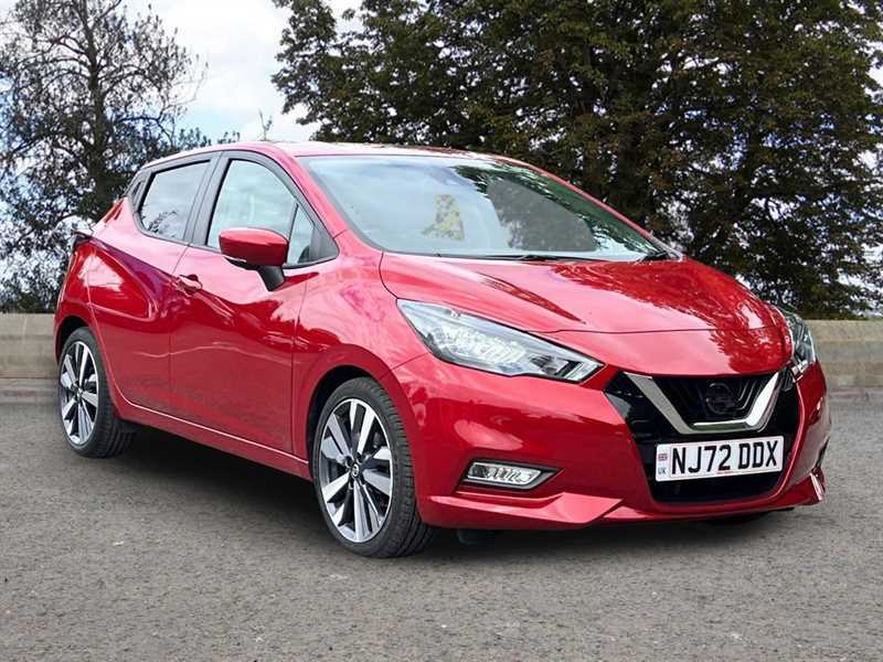 Nissan Micra 1.0 Ig-t 92 Tekna Red