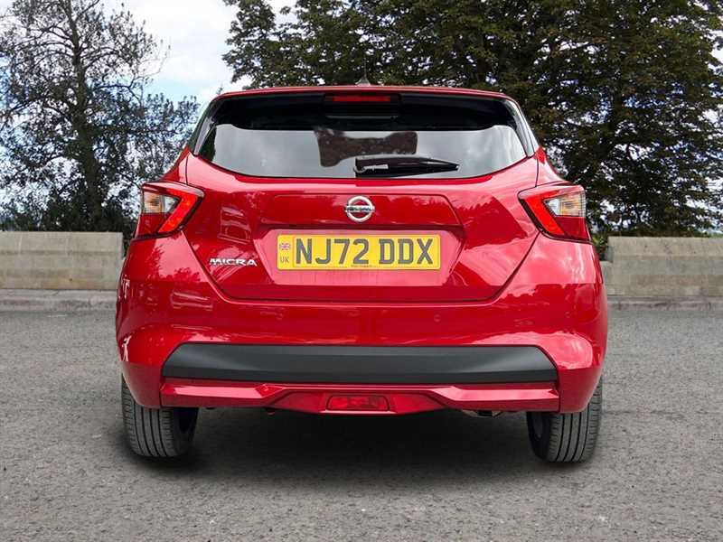 Nissan Micra 1.0 Ig-t 92 Tekna NJ72DDX Red #4