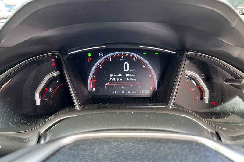 Honda Civic 1.5 Vtec Turbo Sport Cvt Silver #3