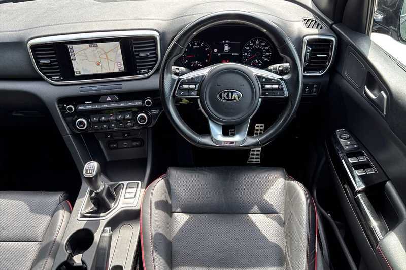 Kia Sportage 1.6T Gdi Isg Gt-line KT19VZH Black #6
