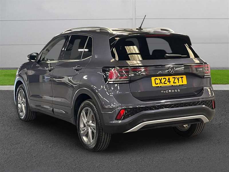 Volkswagen T-Cross 1.0 Tsi 115 R-line Dsg Grey #2