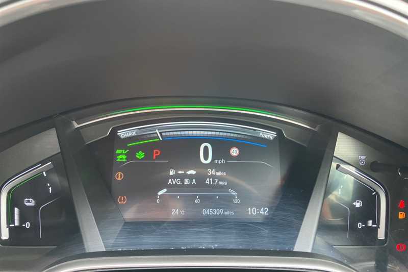 Honda Cr-V 2.0 I-mmd Hybrid Ex Ecvt SD23UTM Blue #2