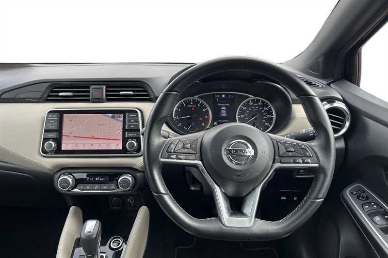 Nissan Micra 1.0 Ig-t 100 Tekna Xtronic Black #4