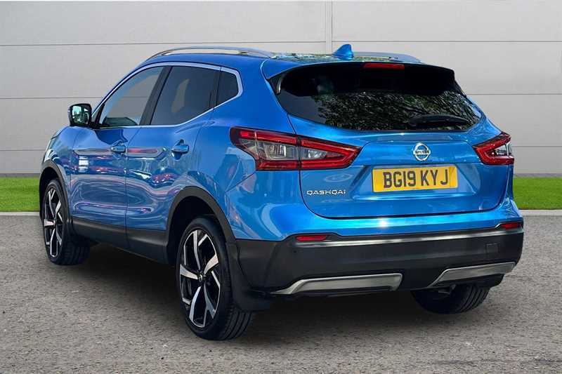 Nissan Qashqai 1.3 Dig-t Tekna BG19KYJ Blue #2