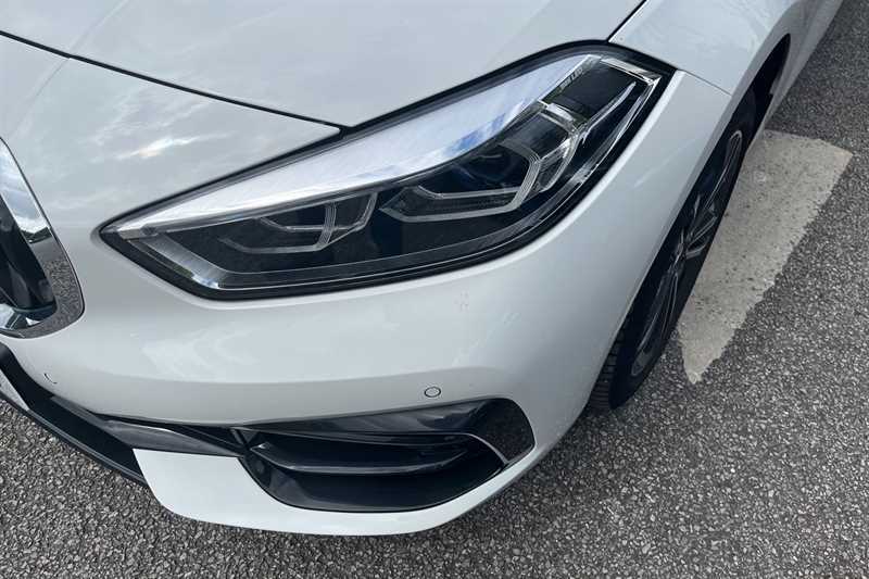 BMW 1 Series 118I 136 M Sport PK23BVS White #5