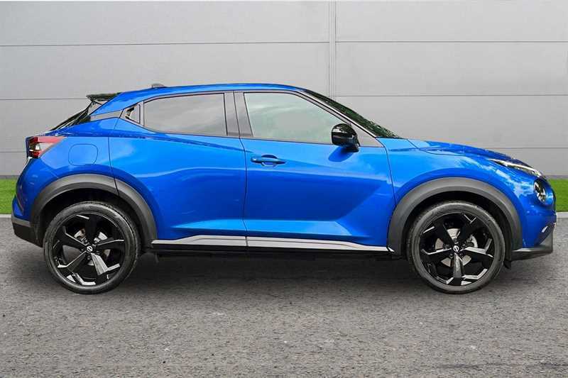 Nissan Juke 1.0 Dig-t Tekna Dct BF75VRP Blue #3
