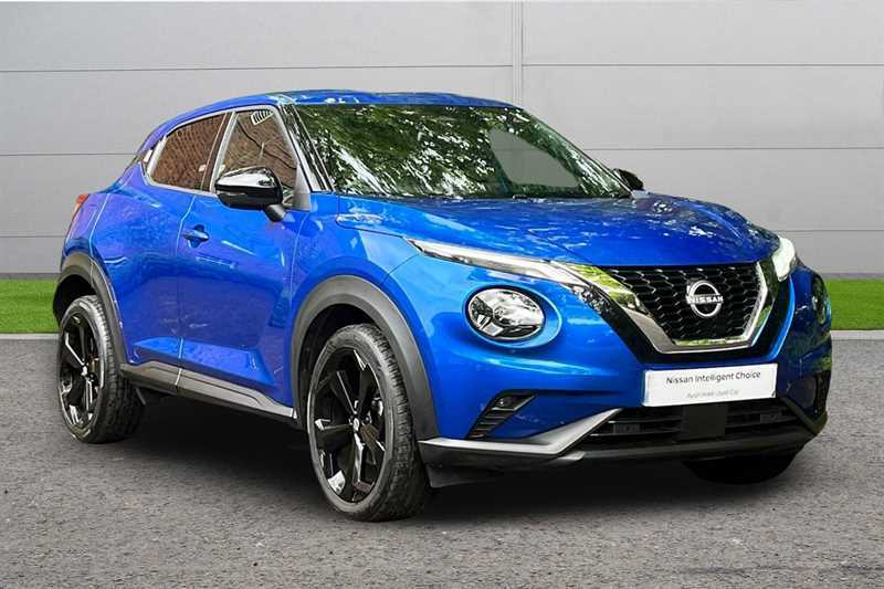 Nissan Juke 1.0 Dig-t Tekna Dct Blue
