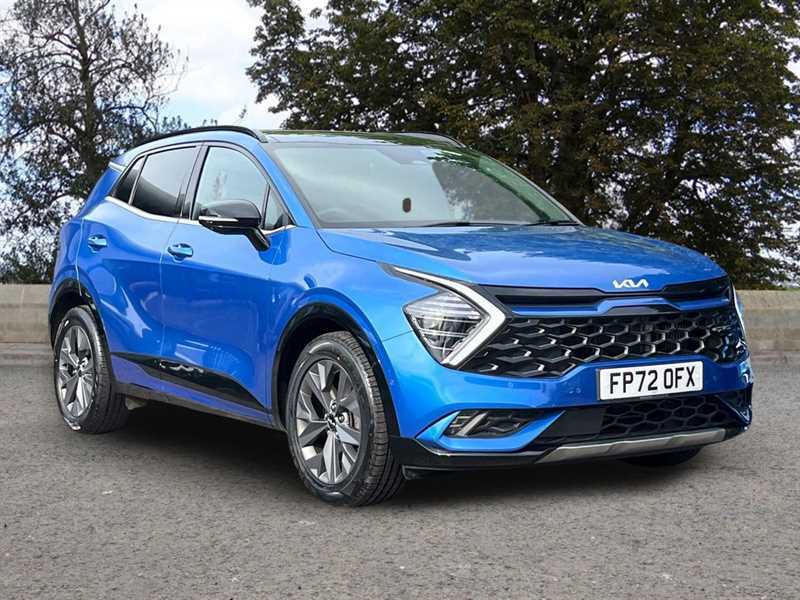 Kia Sportage 1.6T Gdi Hev Gt-line S Blue