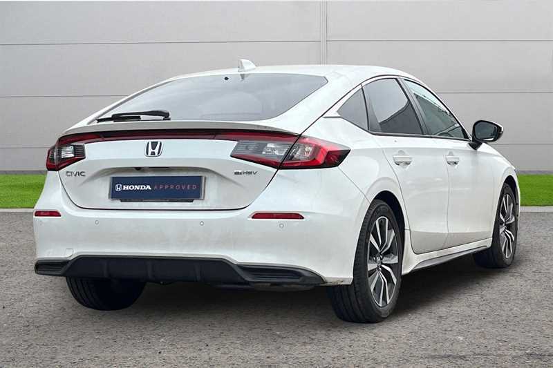 Honda Civic 2.0 Ehev Elegance Cvt LP25DMF White #3