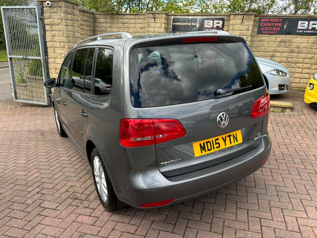 Volkswagen Touran 1.6 Tdi Se Euro 5 Grey #5