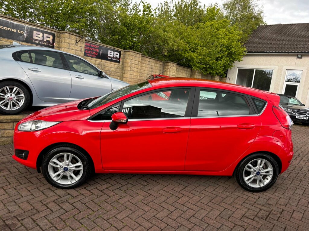 Ford Fiesta 1.25 Zetec Euro 5 BD64ZXG Red #4
