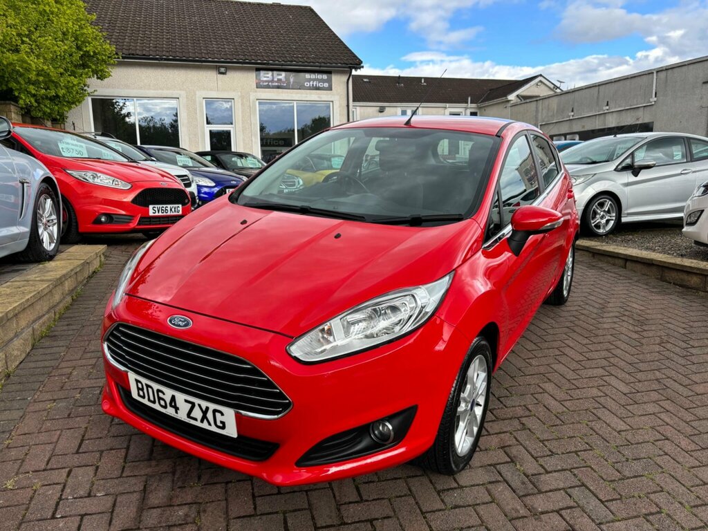 Ford Fiesta 1.25 Zetec Euro 5 BD64ZXG Red #2
