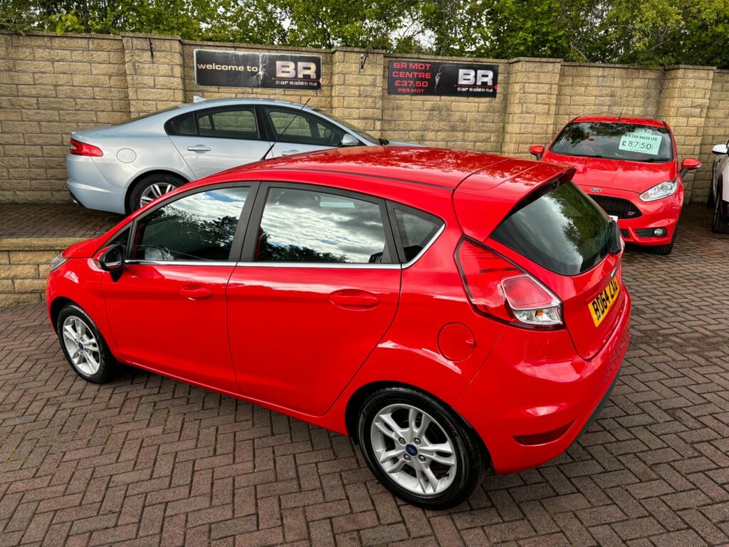 Ford Fiesta 1.25 Zetec Euro 5 BD64ZXG Red #6