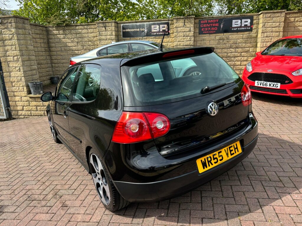 Volkswagen Golf 2.0 Tdi Gt WR55VEH Black #4