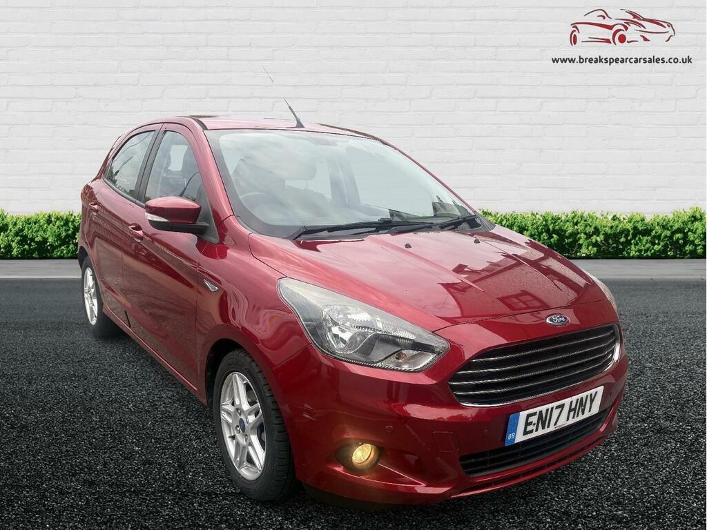 Ford KA+ 1.2 Ti-vct Zetec Euro 6 EN17HNY Red