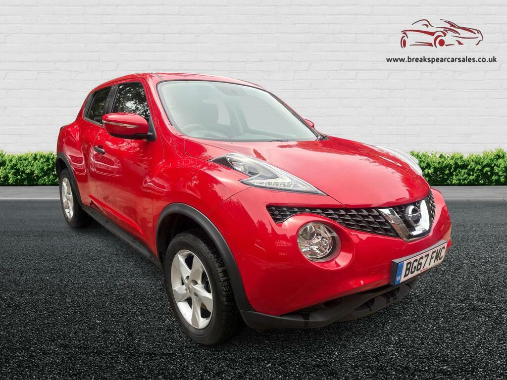Nissan Juke 1.6 Visia Euro 6 Red