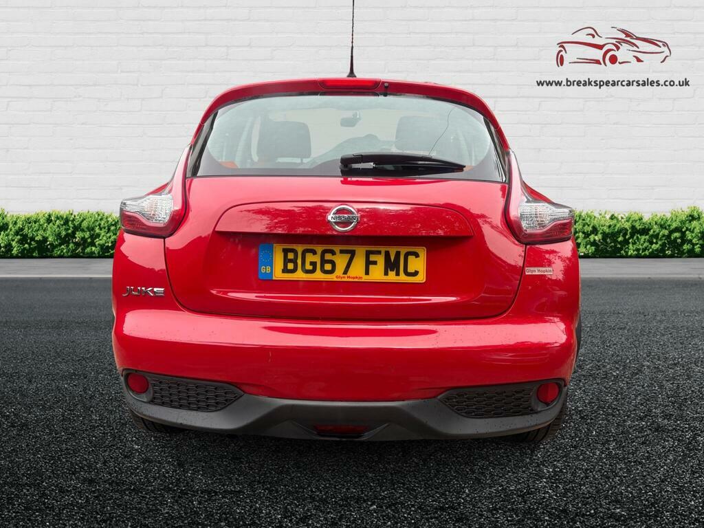 Nissan Juke 1.6 Visia Euro 6 Red #5