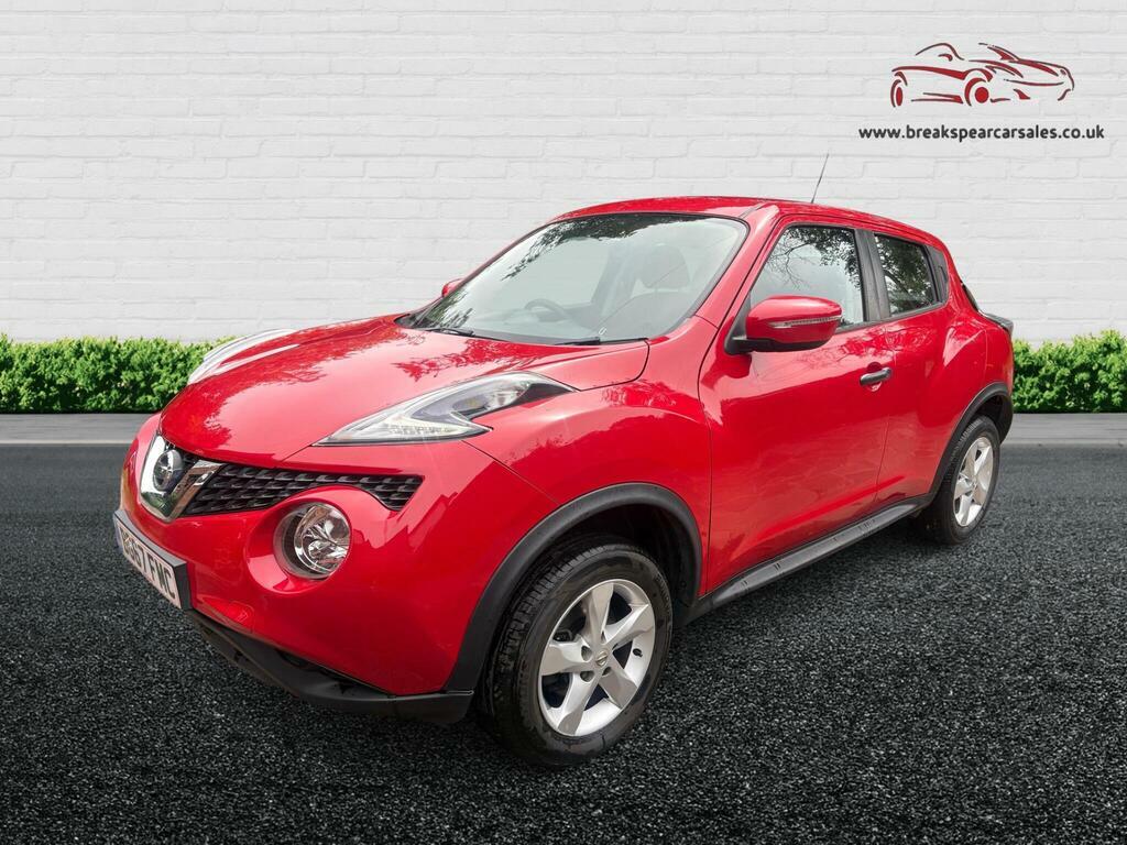 Nissan Juke 1.6 Visia Euro 6 Red #6