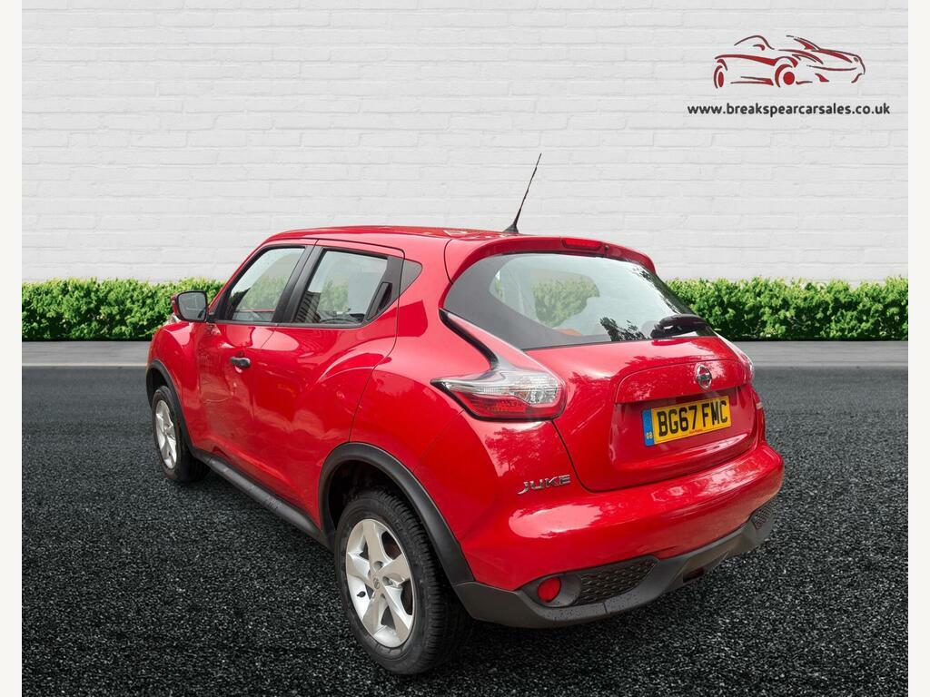 Nissan Juke 1.6 Visia Euro 6 Red #3