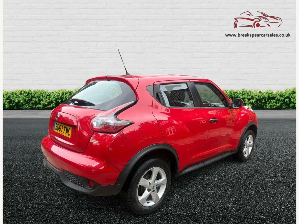 Nissan Juke 1.6 Visia Euro 6 Red #4