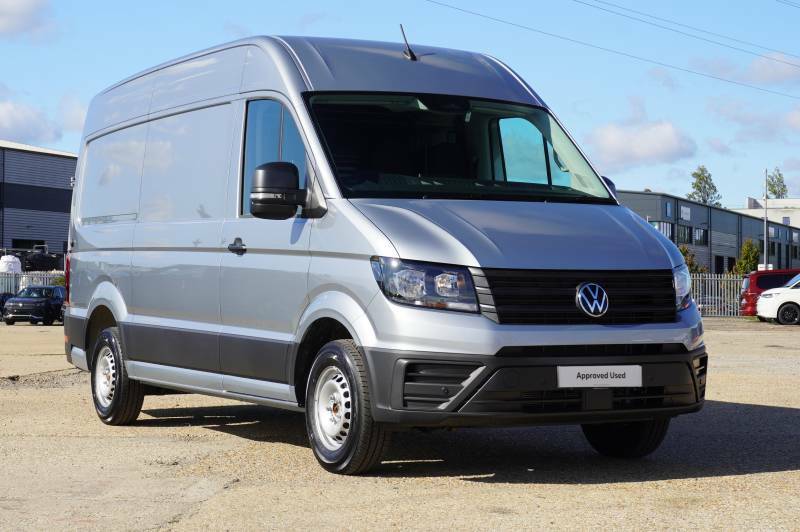 Volkswagen Crafter Cr35 Tdi 140Ps High Roof Van Commerce Plus Mwb - 2 Silver