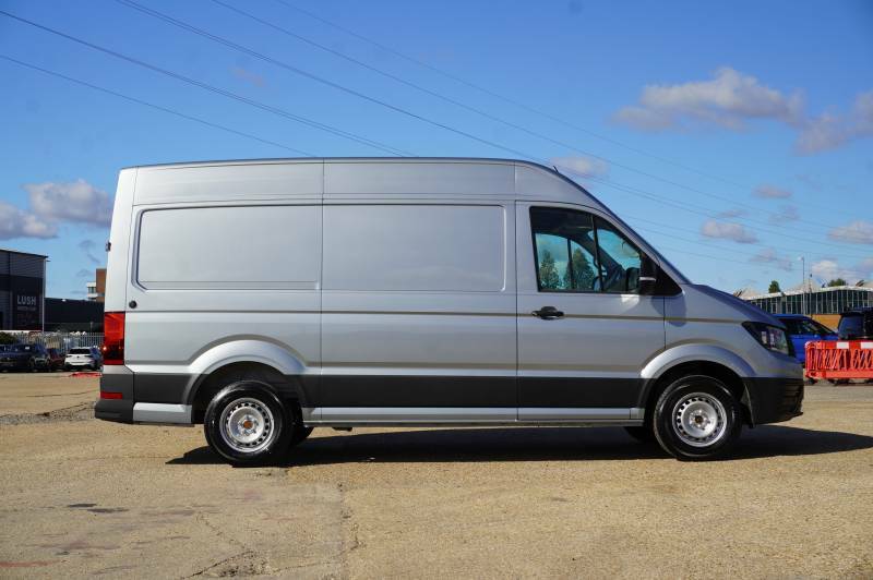 Volkswagen Crafter Cr35 Tdi 140Ps High Roof Van Commerce Plus Mwb - 2 HF75RKU Silver #3