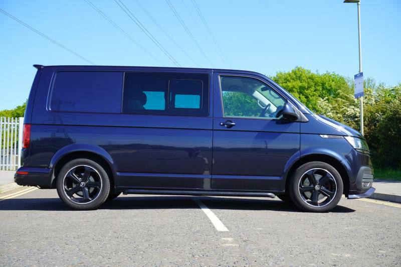 Volkswagen Transporter T32 Tdi 150 Kombi Van Highline Swb - 2021 21 HN21ELJ Blue #4