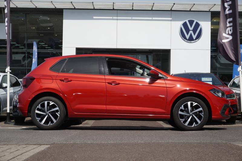 Volkswagen Polo Tsi Match - 2024 74 HG74KYS Red #4