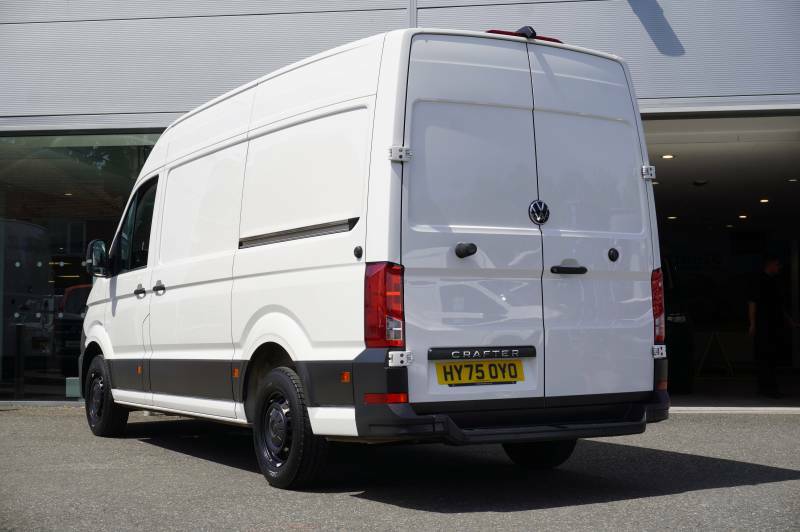 Volkswagen Crafter Cr35 Tdi 140Ps High Roof Van Commerce Plus Mwb - 2 HY75OYO White #2