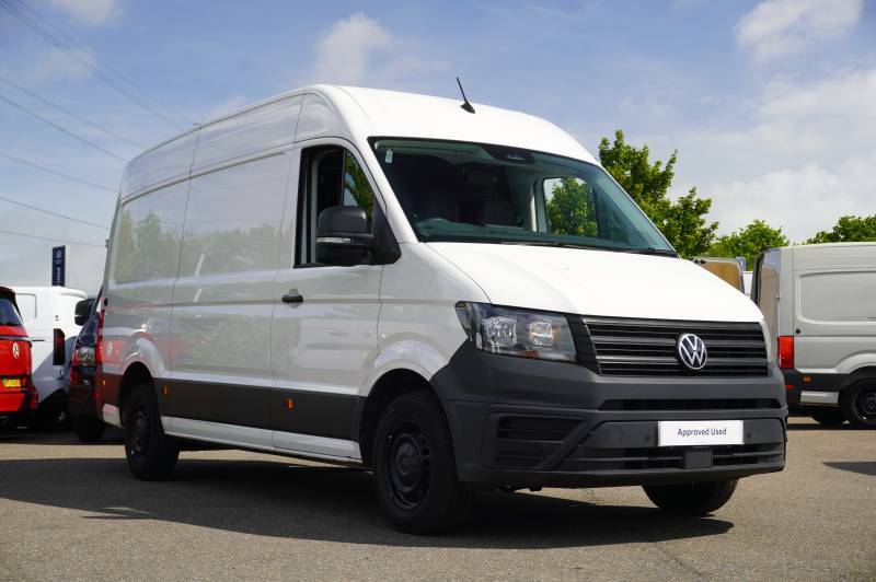 Volkswagen Crafter Cr35 Tdi 140Ps High Roof Van Commerce Plus Mwb - 2 White