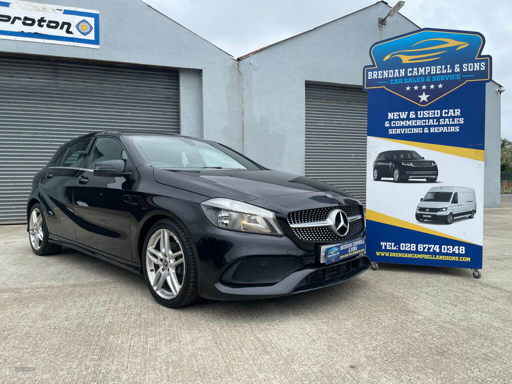 Mercedes-Benz A Class A200d Amg Line Black
