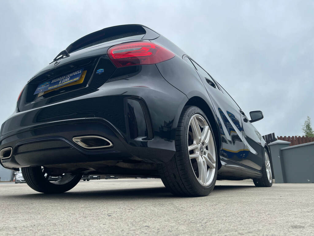 Mercedes-Benz A Class A200d Amg Line CE17XYV Black #5