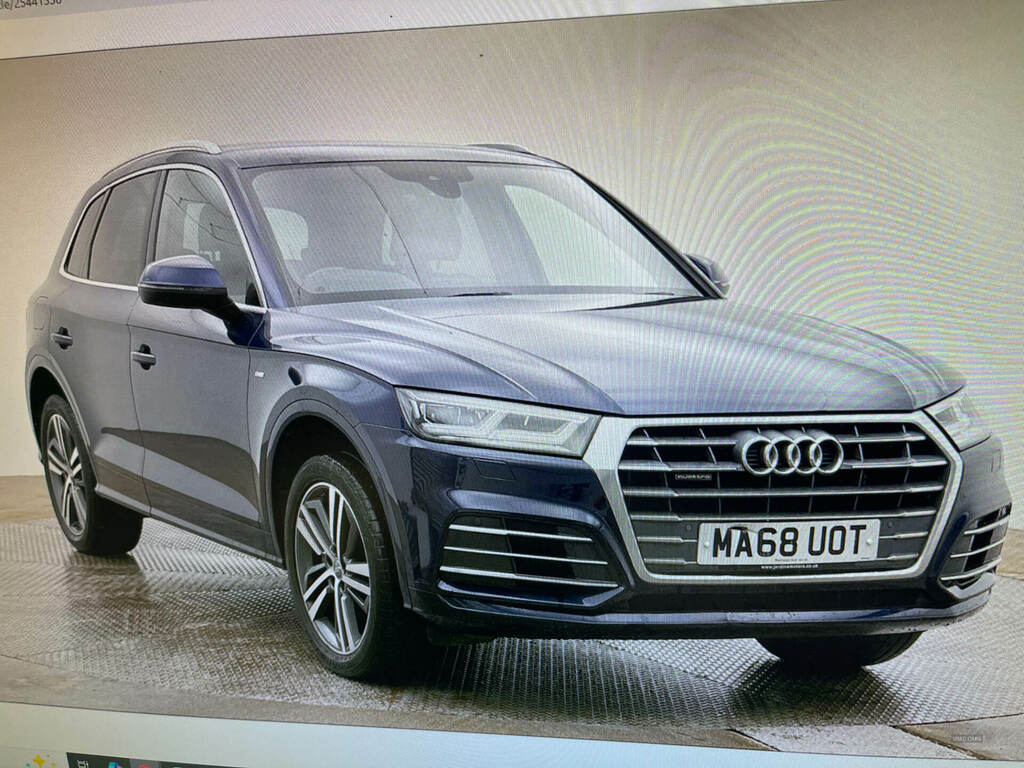 Audi Q5 2.0 Tdi Quattro S Line S Tronic Blue