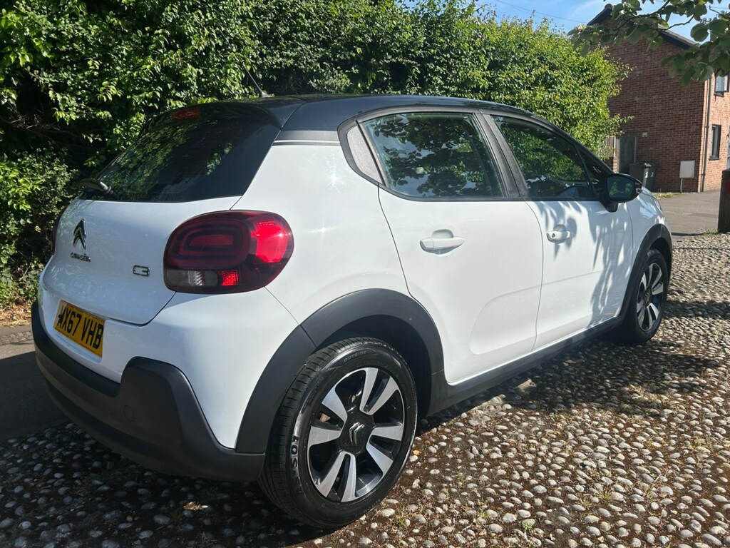 Citroen C3 1.2 Puretech 82 Feel MX67VHB White #5