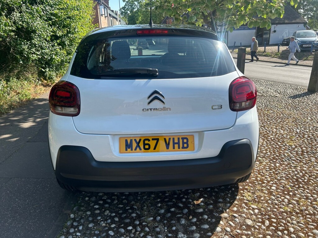 Citroen C3 1.2 Puretech 82 Feel MX67VHB White #6