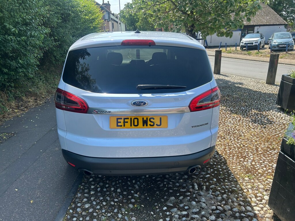 Ford S-Max 2.0 Ecoboost Titanium Powershift White #6