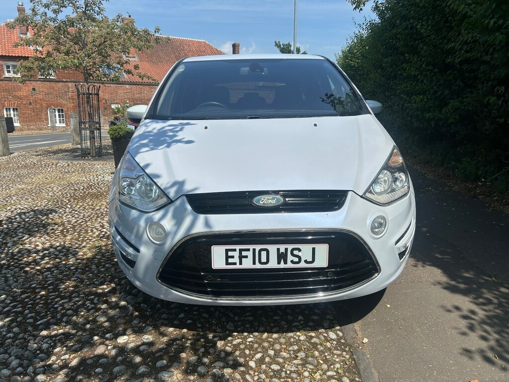 Ford S-Max 2.0 Ecoboost Titanium Powershift White #2