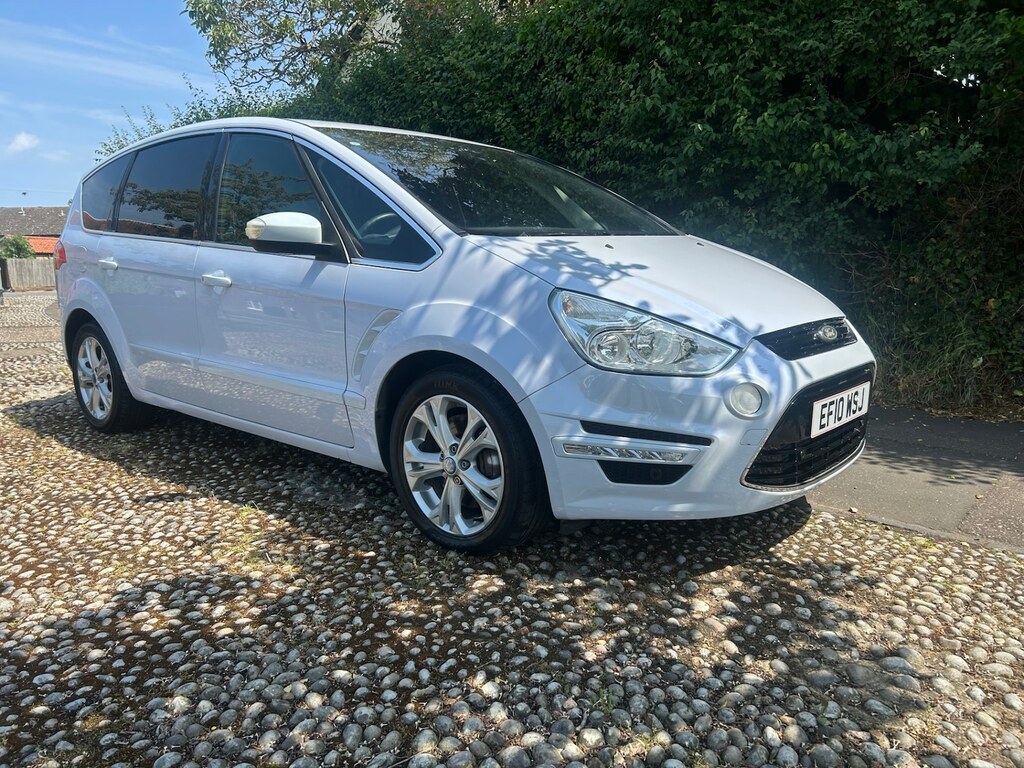 Ford S-Max 2.0 Ecoboost Titanium Powershift White