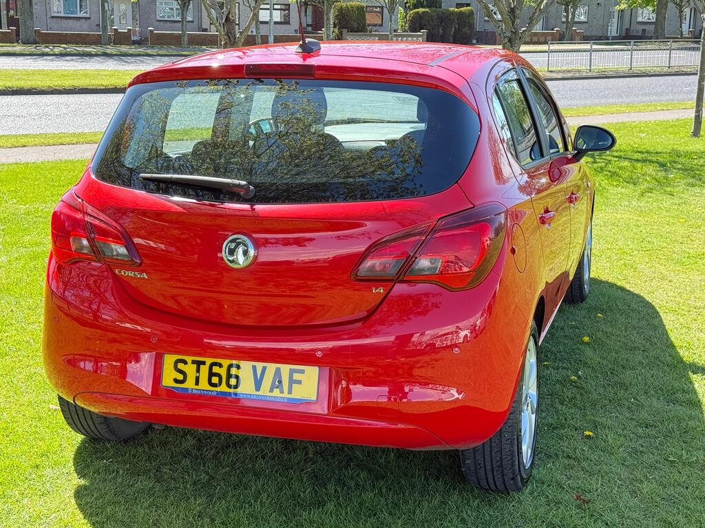 Vauxhall Corsa 1.4I Ecoflex Energy Hatchback Eu ST66VAF Red #5