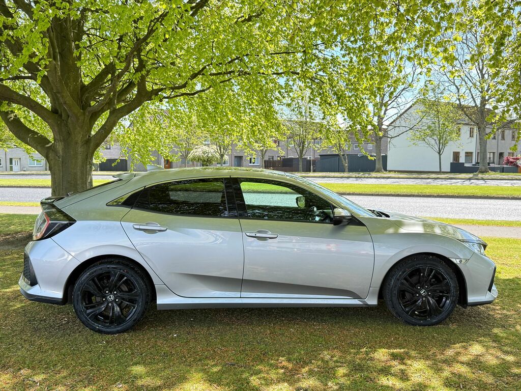 Honda Civic 1.0 Vtec Turbo Ex Hatchback Cvt Euro 6 BN68OEV Silver #6