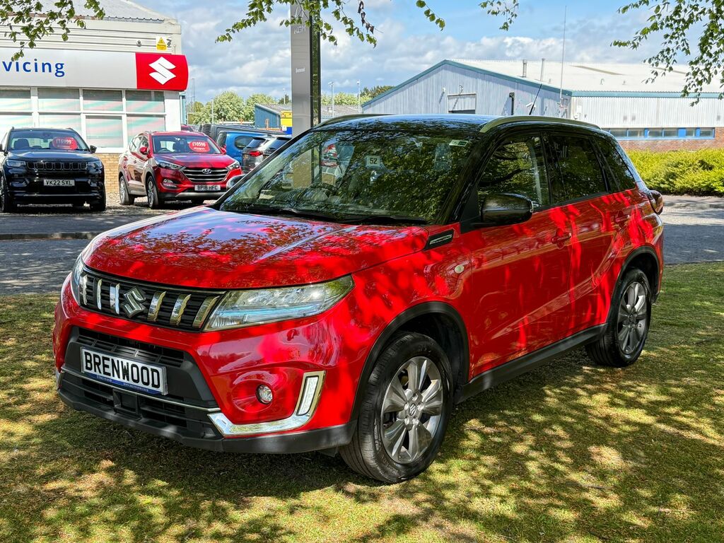 Suzuki Vitara 1.5 Sz-t Suv Hybrid Ags Euro 6 S SN22BUL Red #3