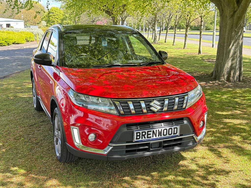 Suzuki Vitara 1.5 Sz-t Suv Hybrid Ags Euro 6 S SN22BUL Red #2