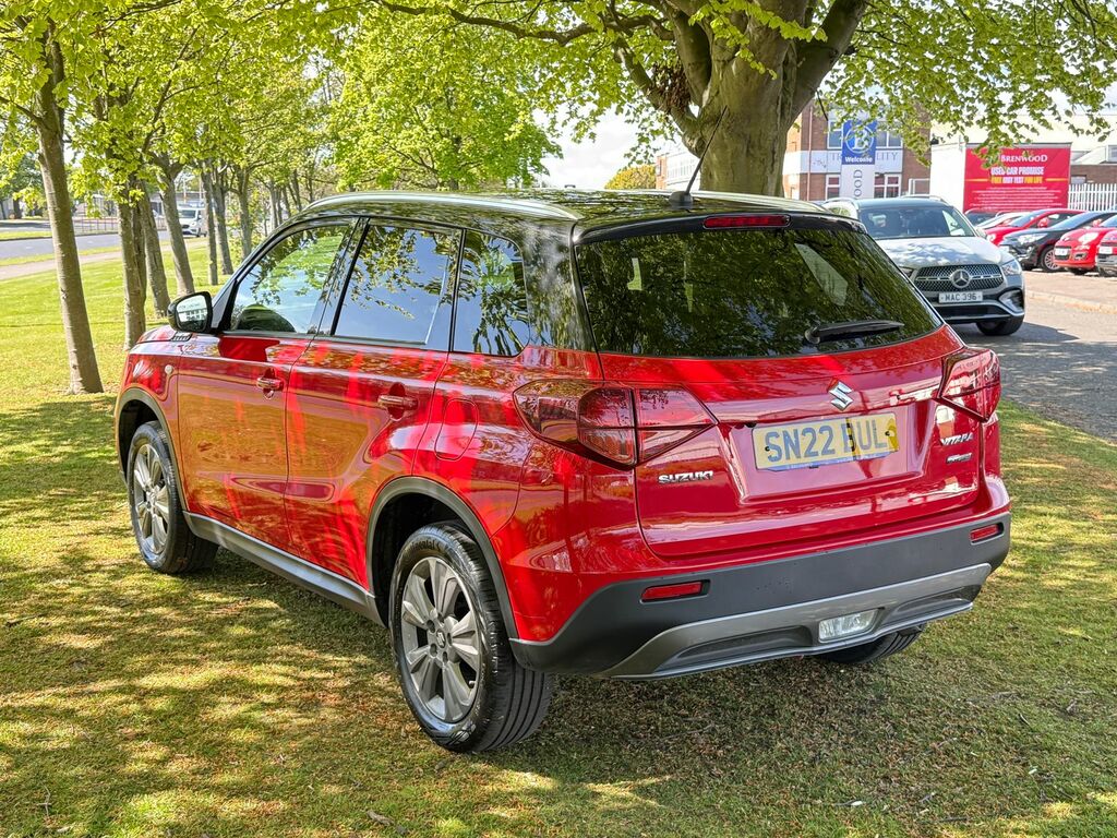 Suzuki Vitara 1.5 Sz-t Suv Hybrid Ags Euro 6 S SN22BUL Red #4
